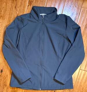 Port Authority Ladies XL Core Soft Shell Grey Jacket L717